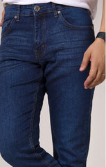 Ankle Fit Jeans In Blue